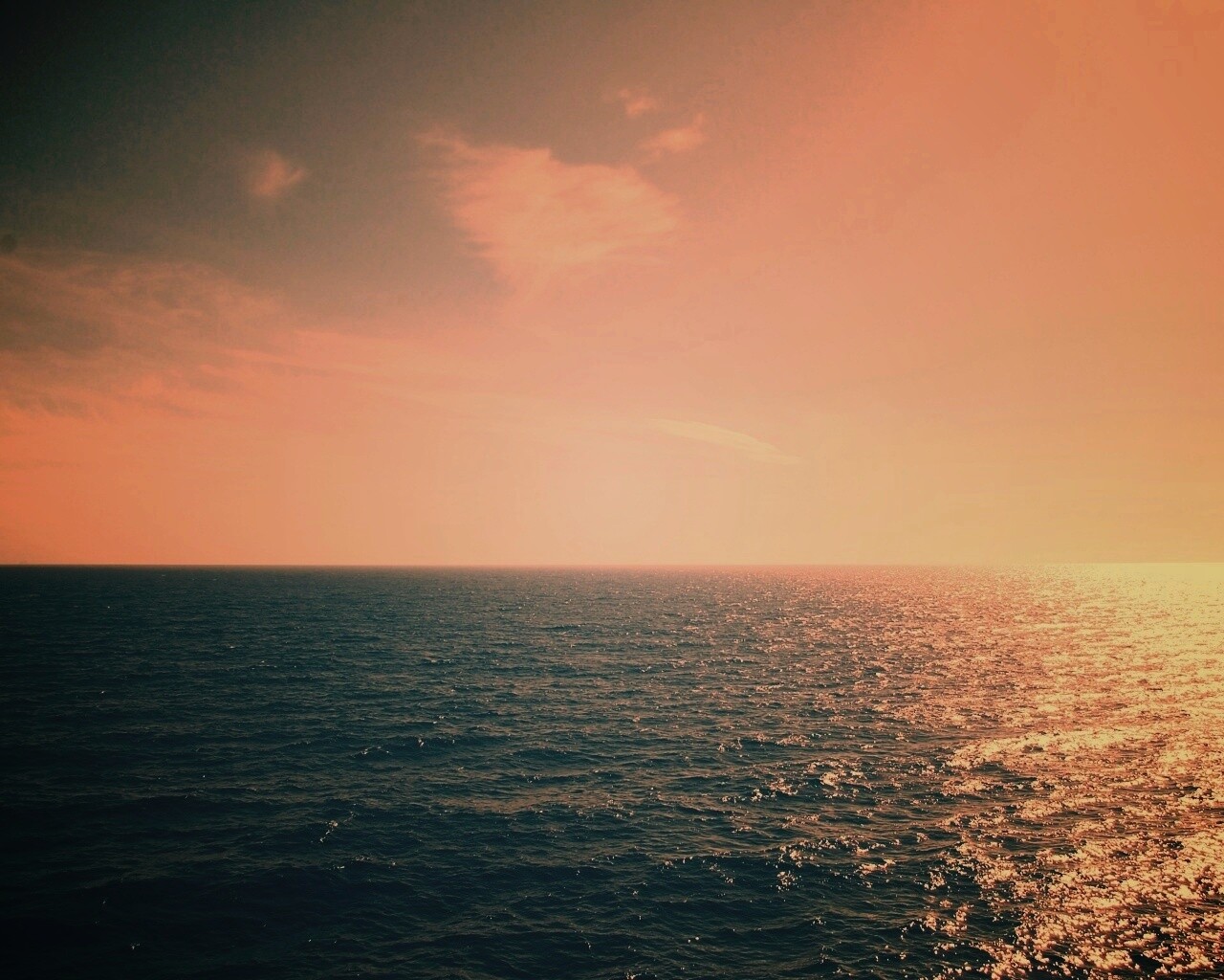 Бескрайнее море обои