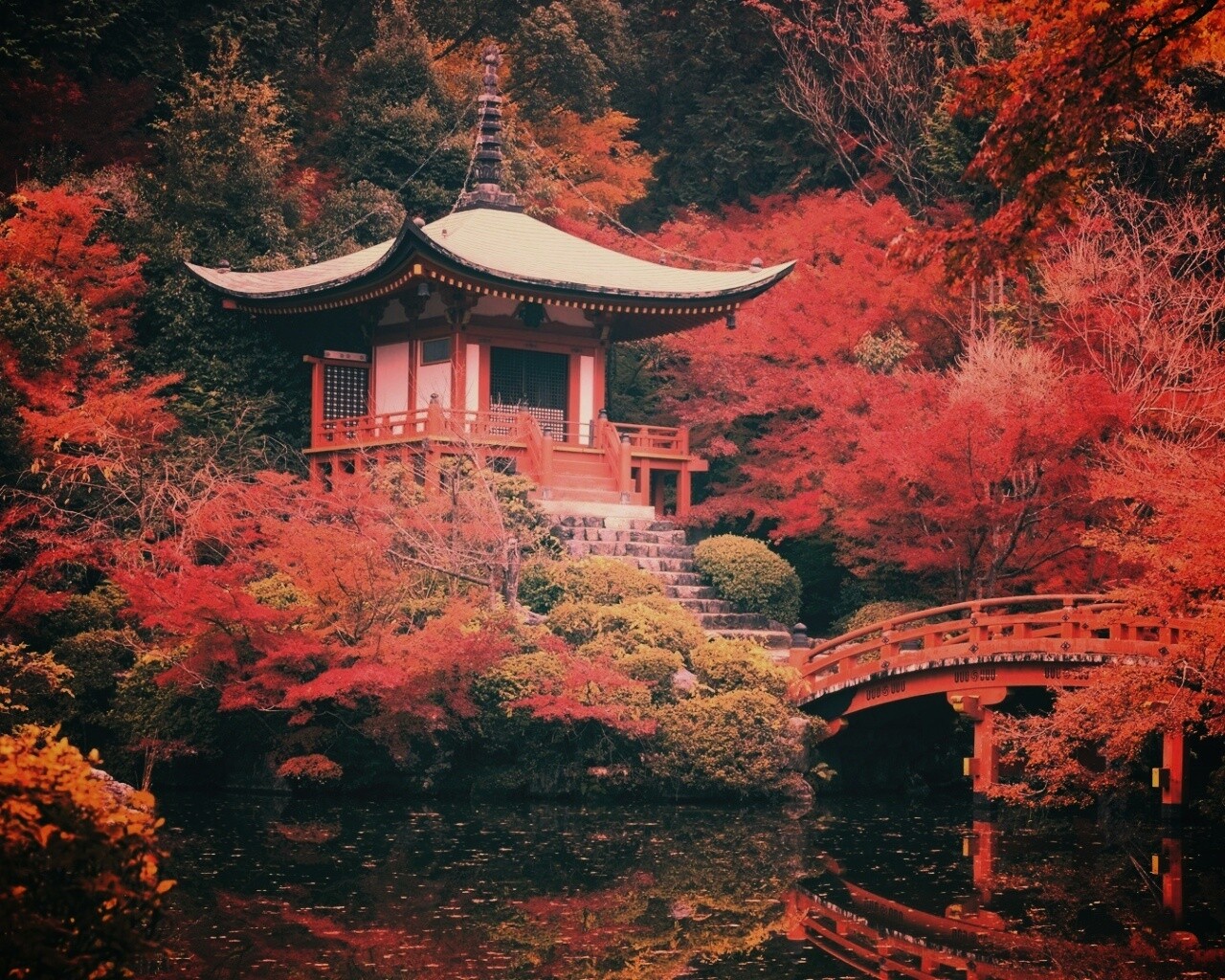 Дайго - посёлок в японии обои