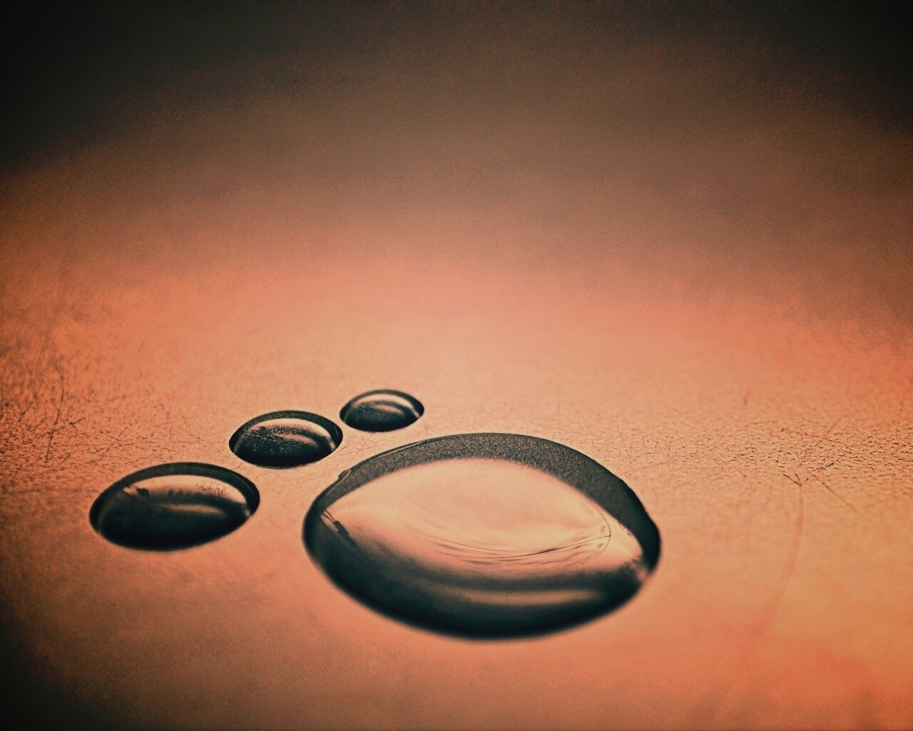 Капли воды обои