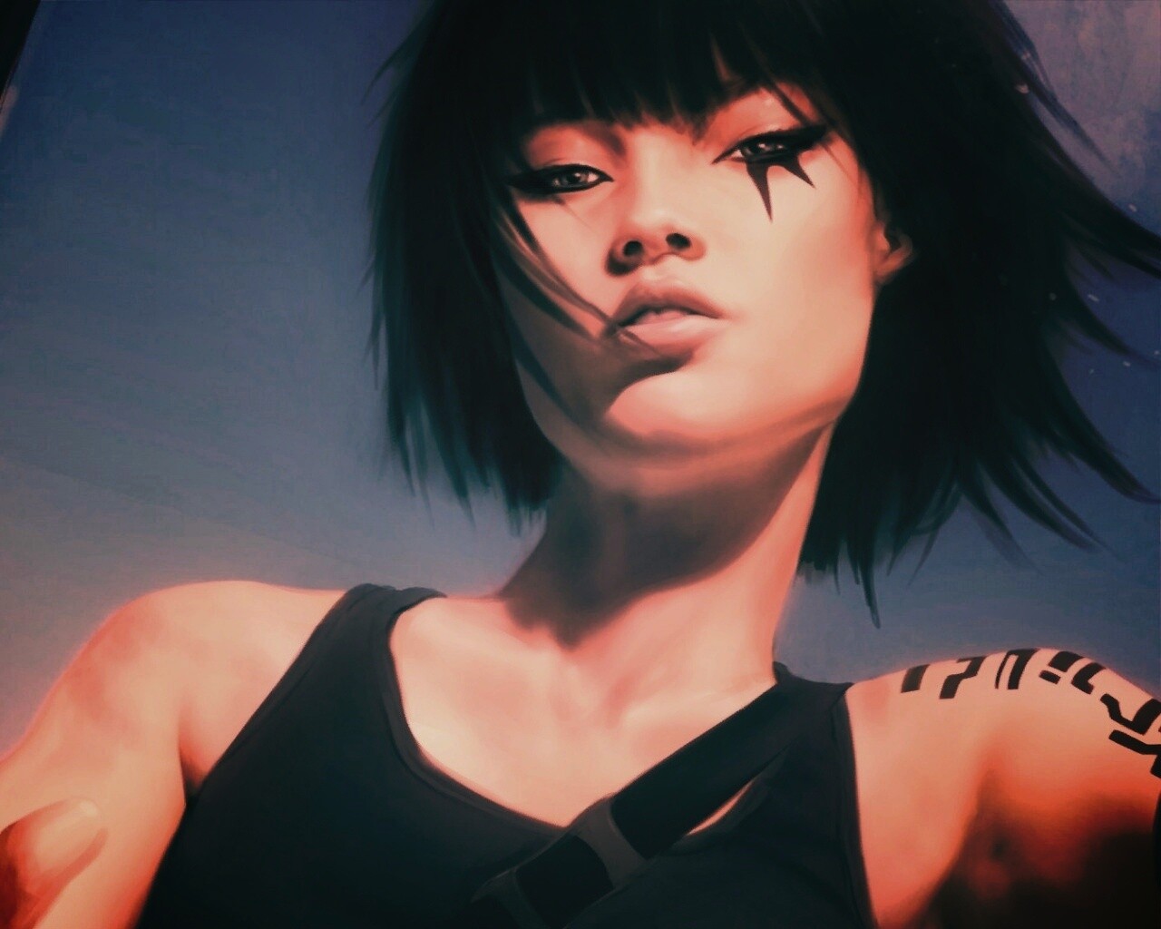 Отражение Фейт обои