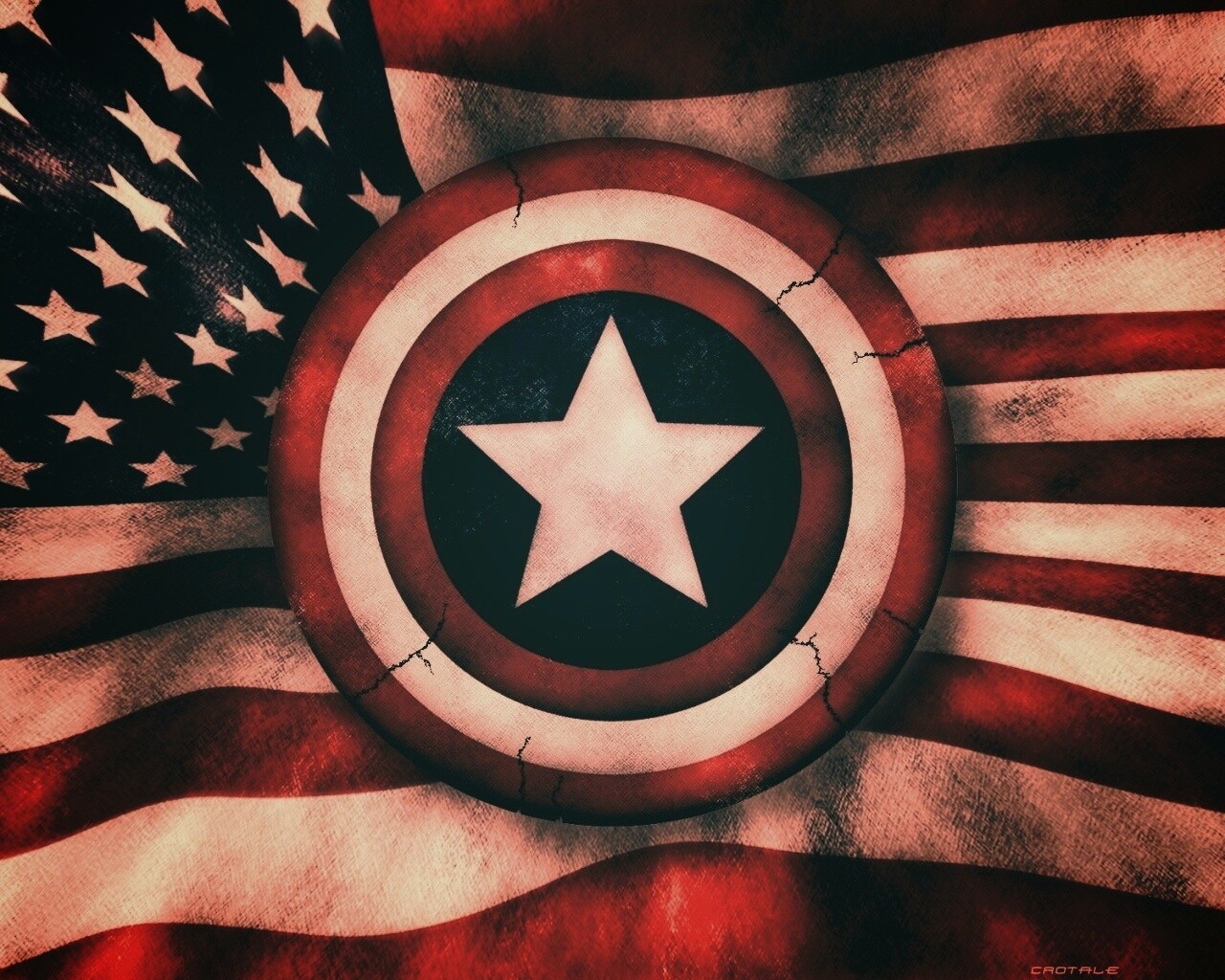 Капитан Америка обои