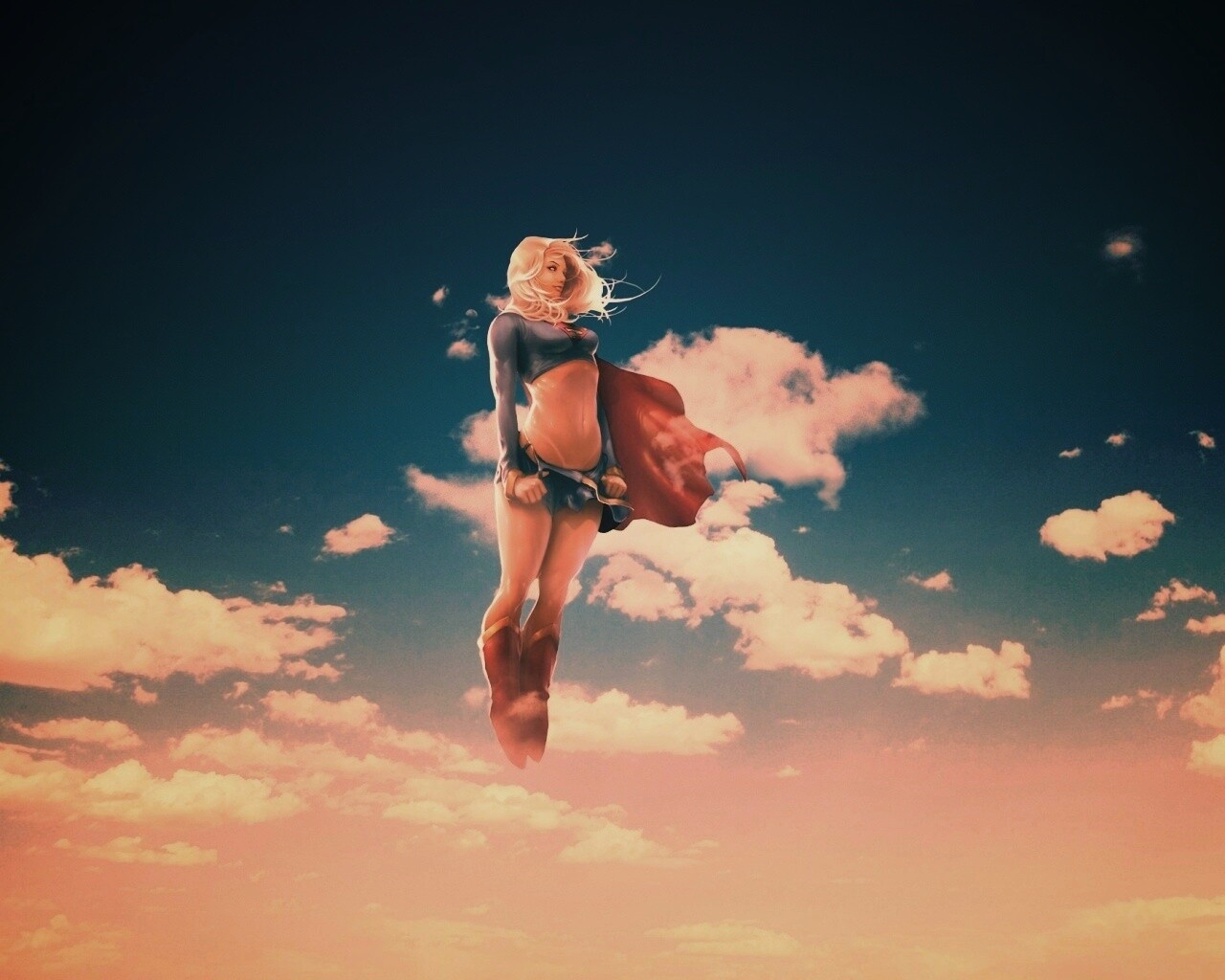 Супердевушка обои