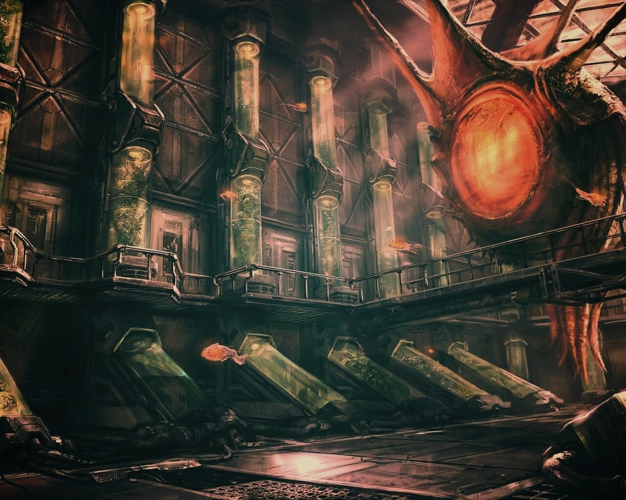 Саркофаги и нечто обои