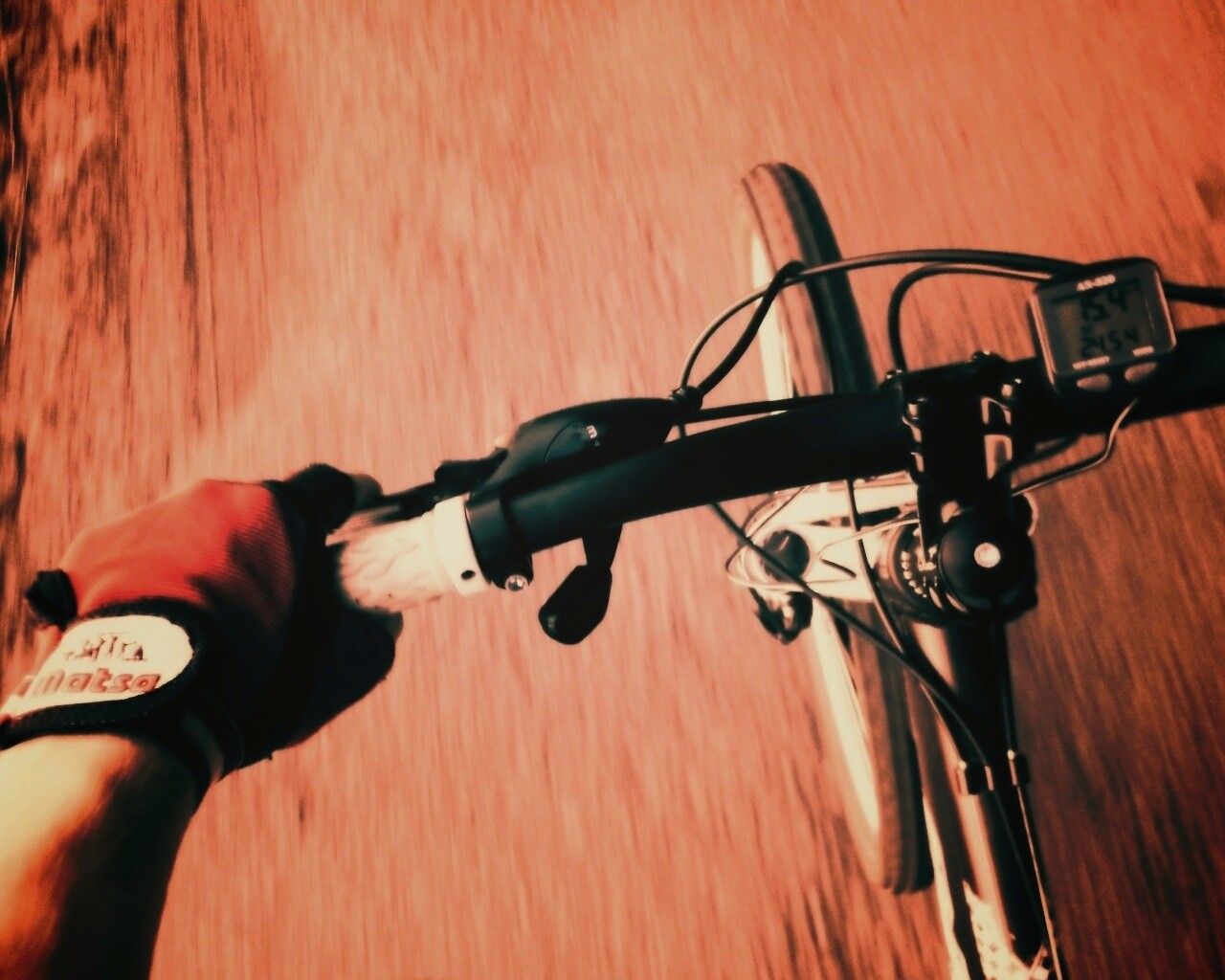 Катание на велосипеде обои