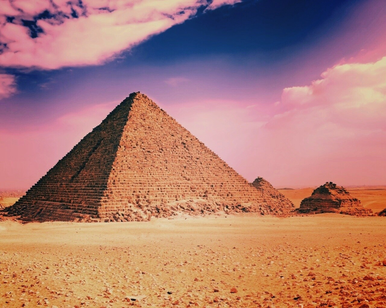 Пирамиды в Египте обои