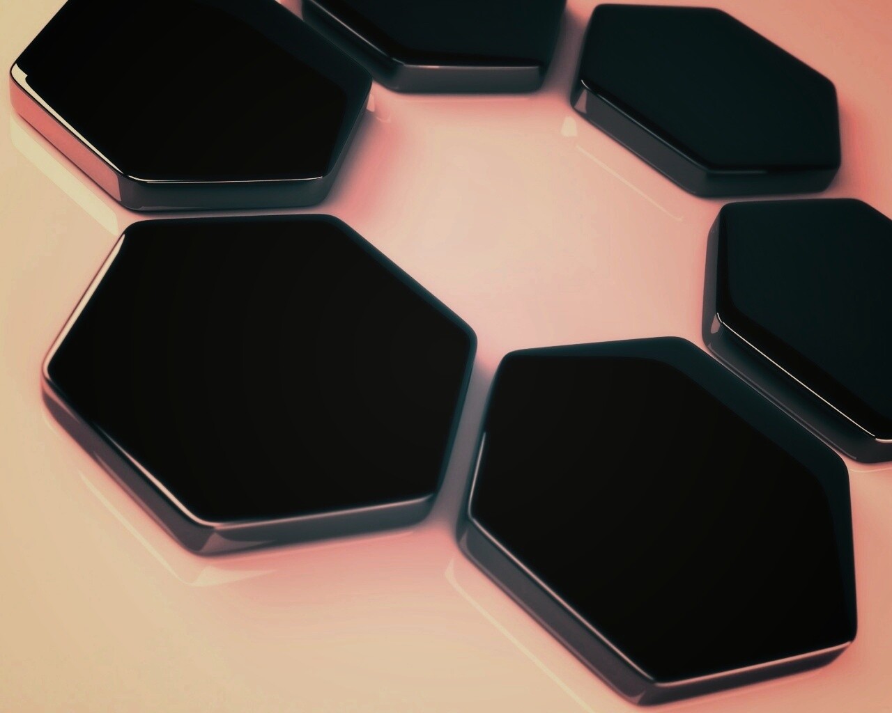 Восьмигранники обои