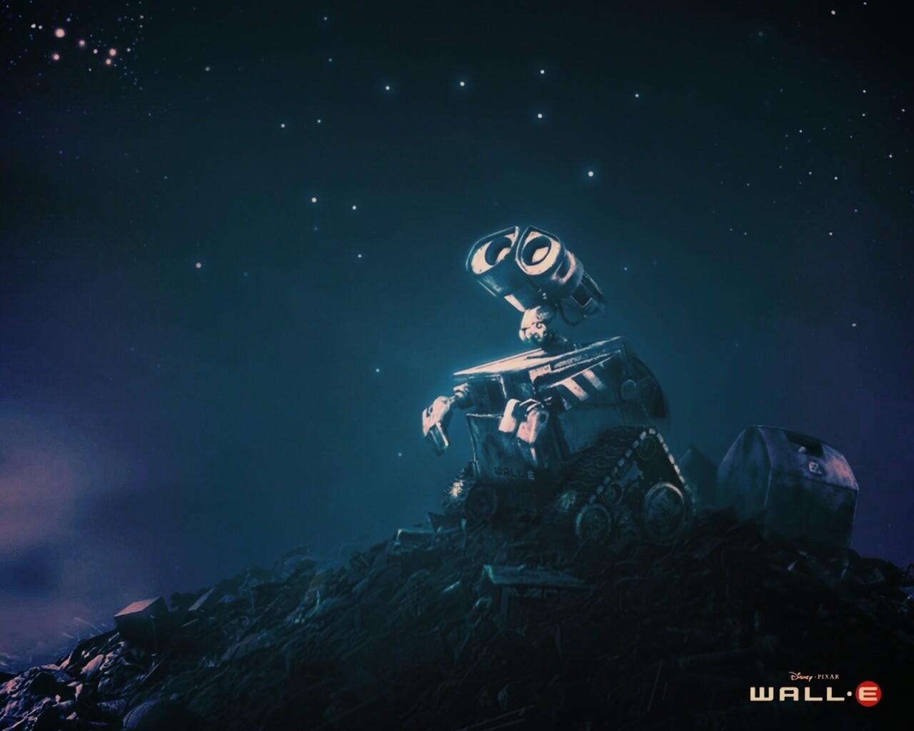 Валли и звезды обои