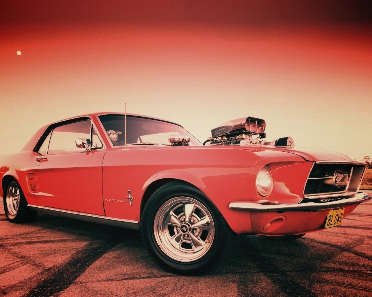 Мускулкар Ford Mustang обои