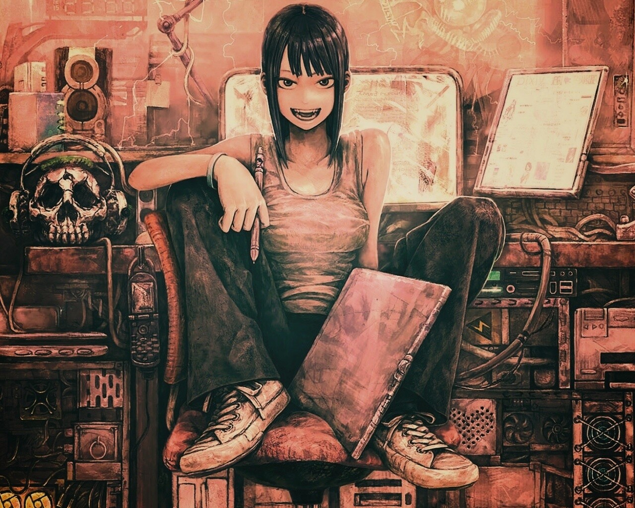 Это её территория обои