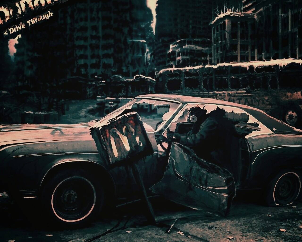 Картина запустения обои