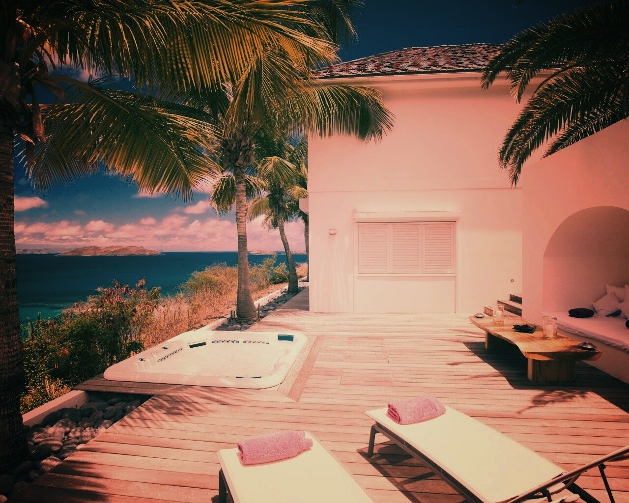 Райский уголок обои