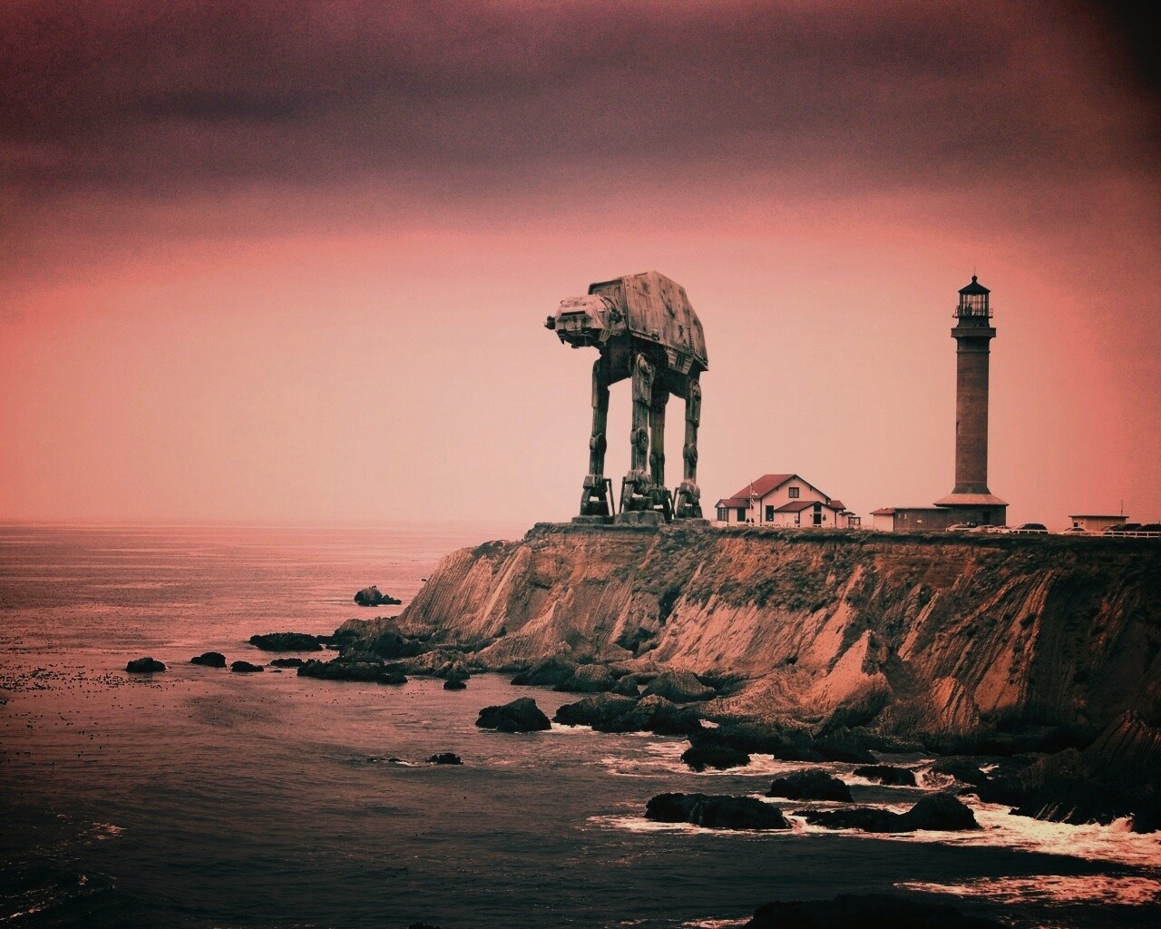 Звездные войны в нашем мире обои