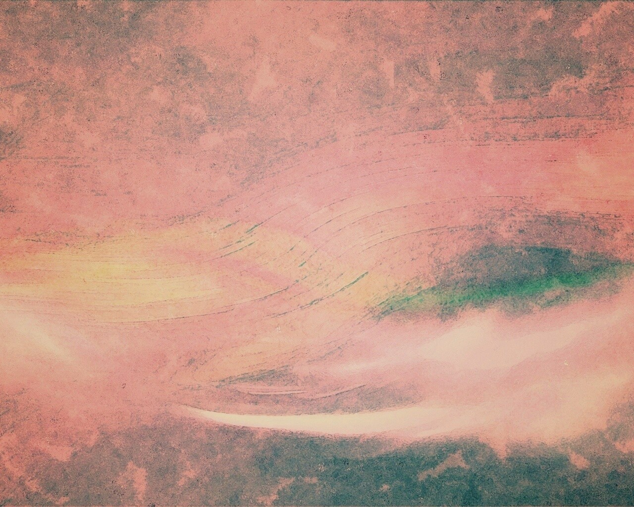 Радужные волны обои