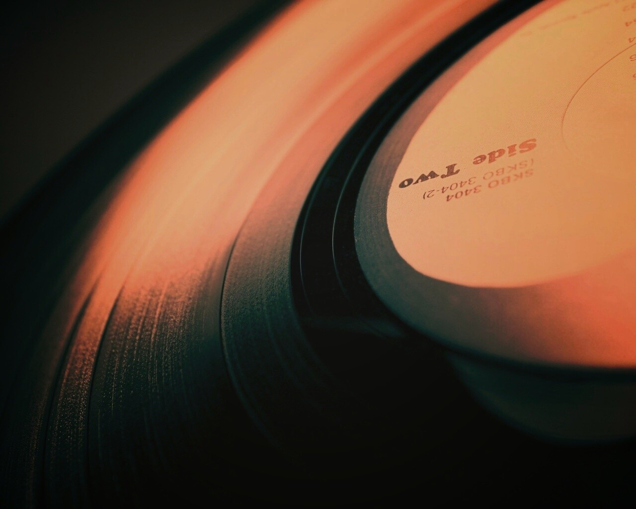 Виниловая пластинка обои