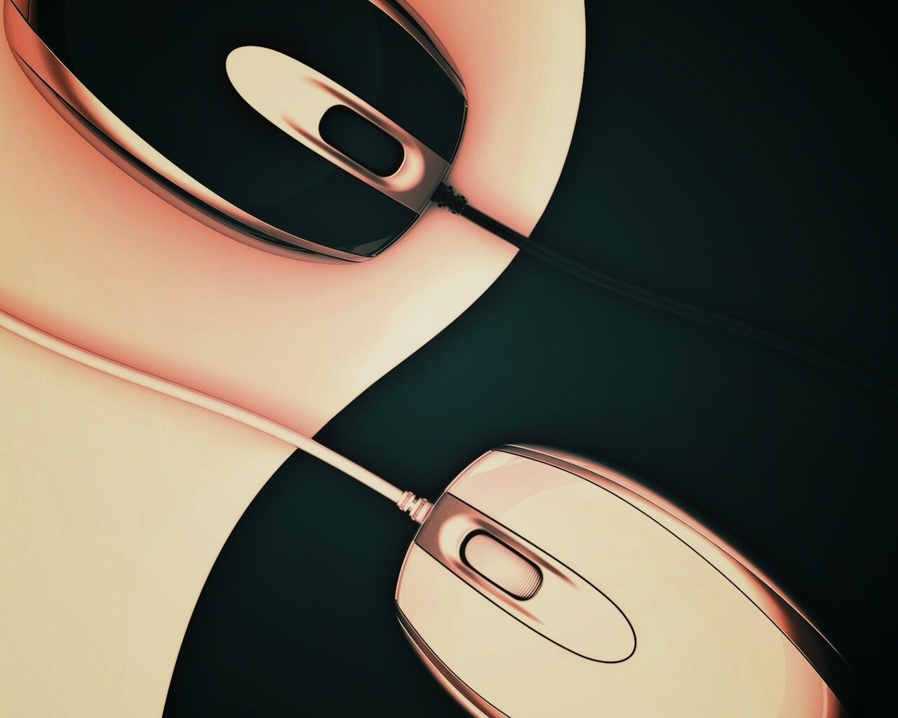 Инь Янь мышки обои