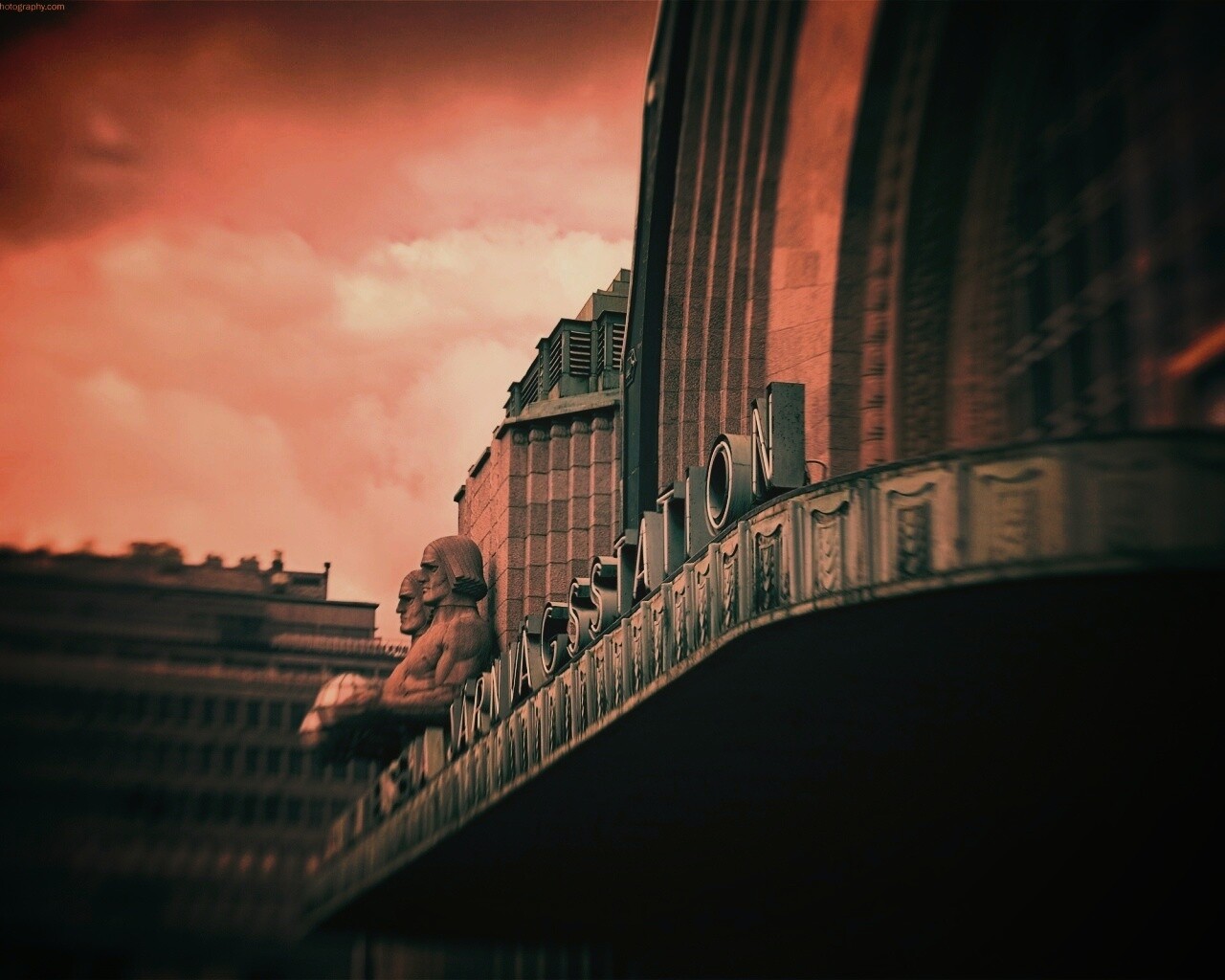 Вокзал Хельсинки обои