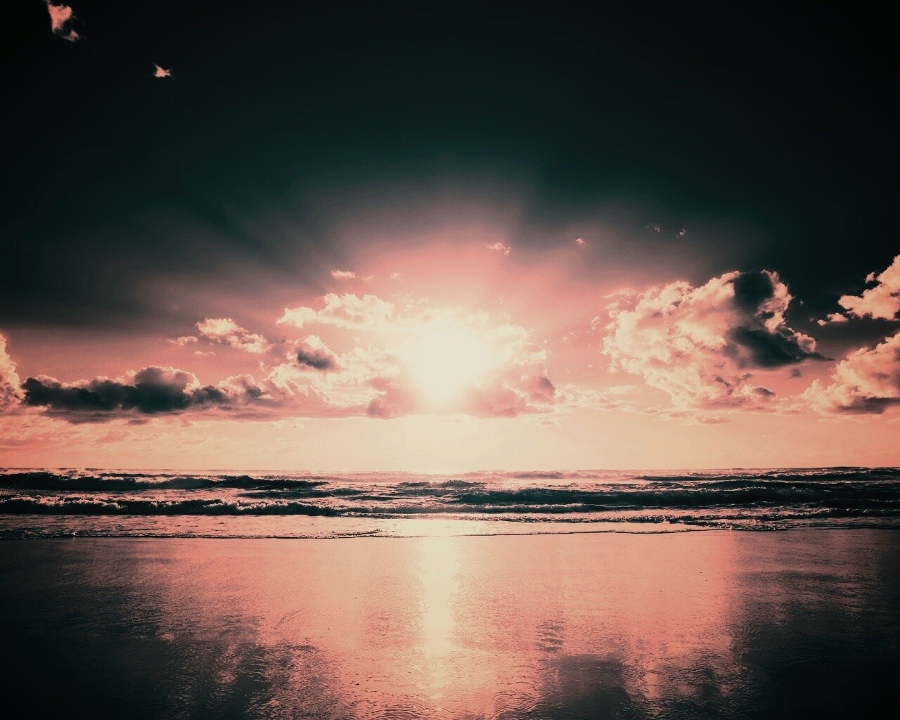 Живописный восход обои