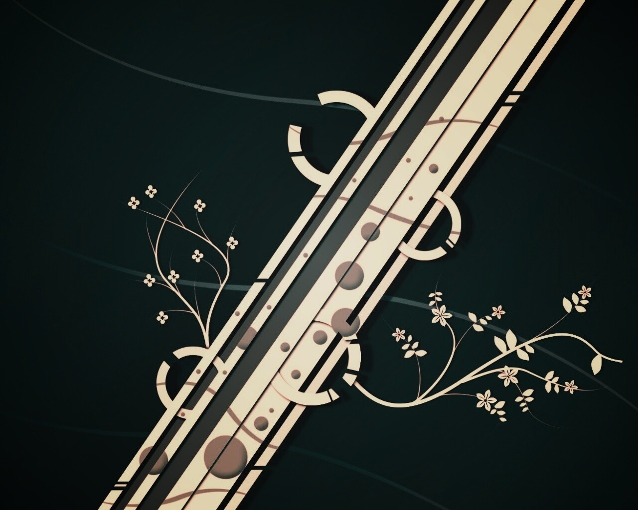 Нечто векторное обои