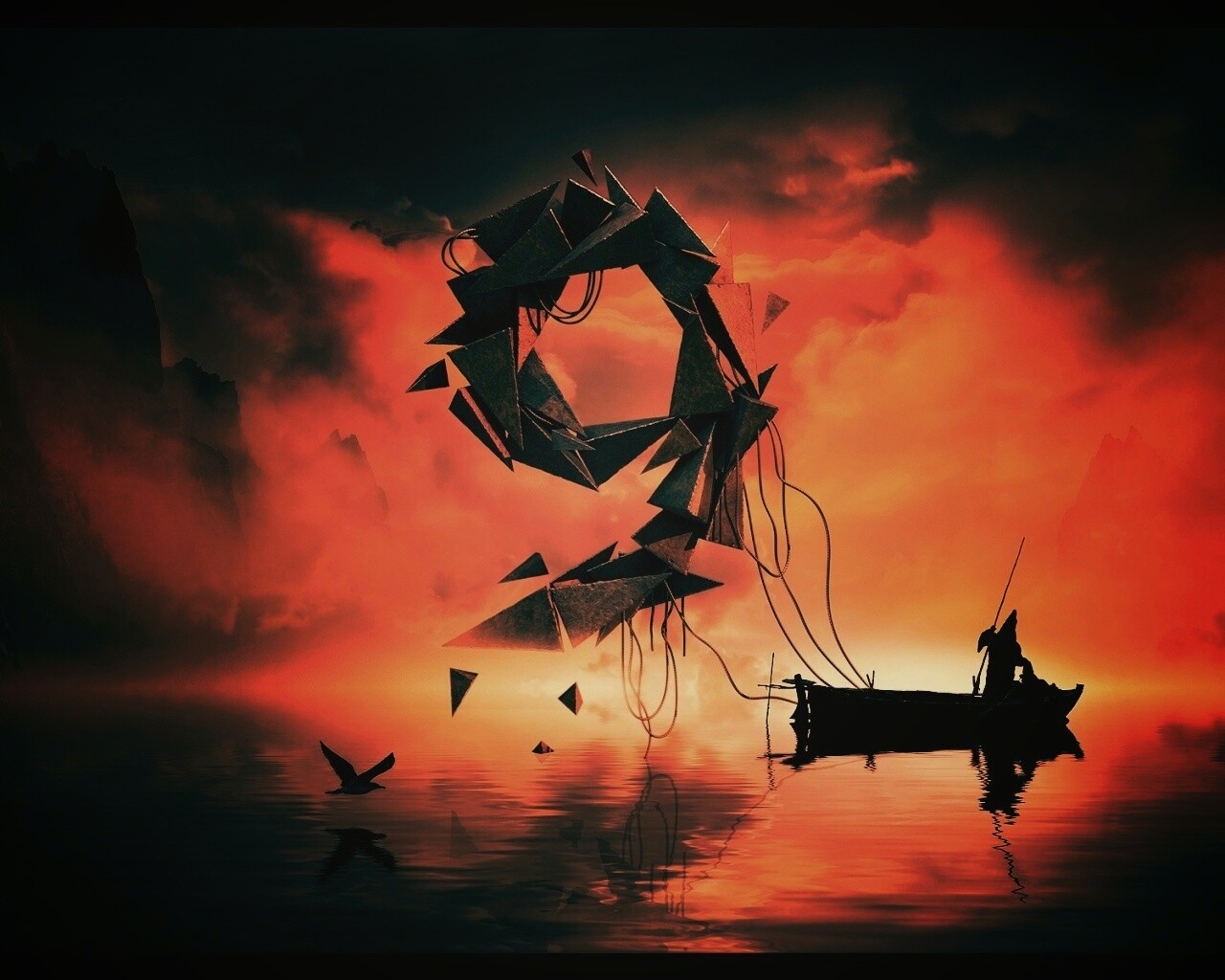 Девять обои