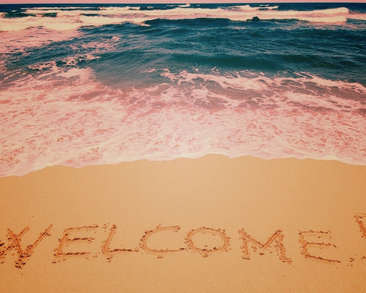 Добро пожаловать! обои