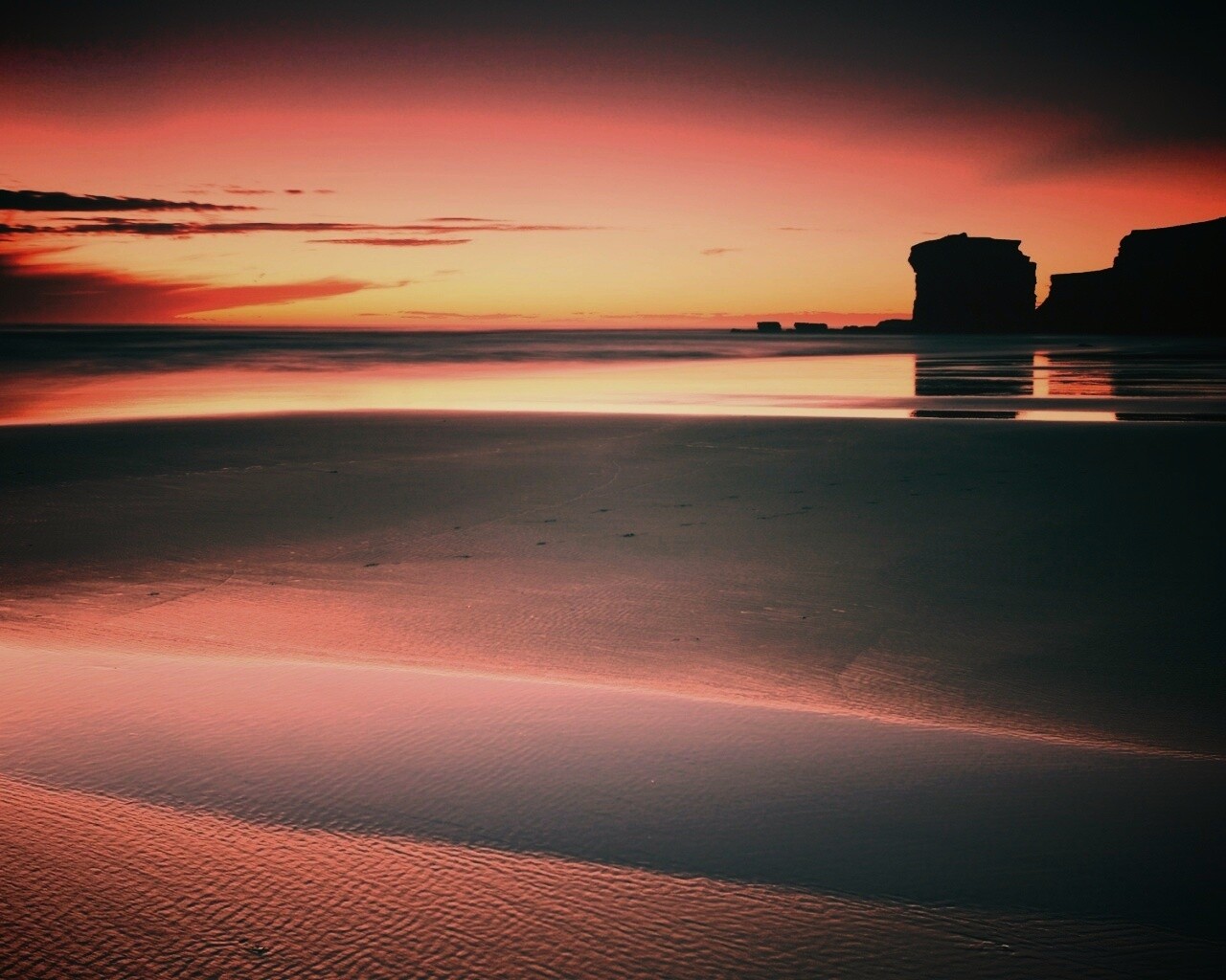 Песчанная отмель обои