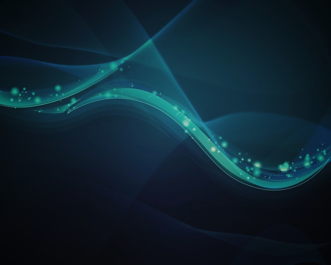 Синяя абстрактная волна обои