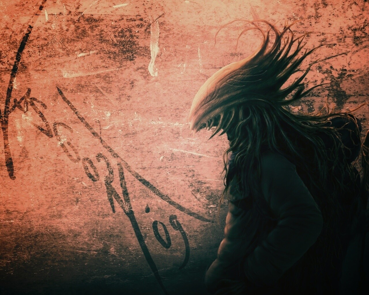 Современный монстр обои