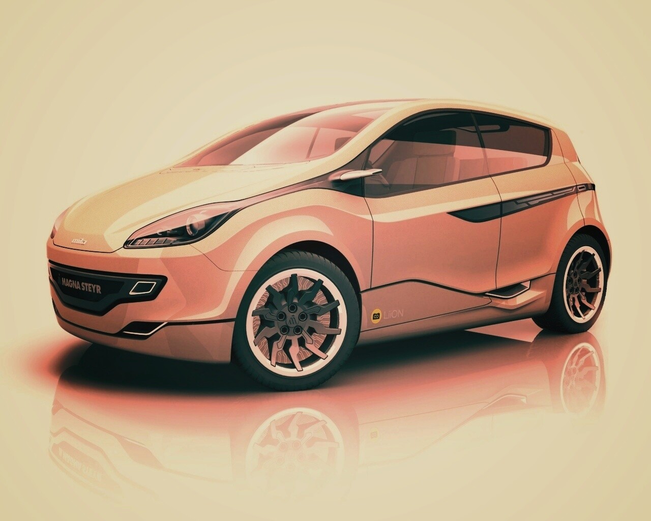 Концепт хэтчбека обои