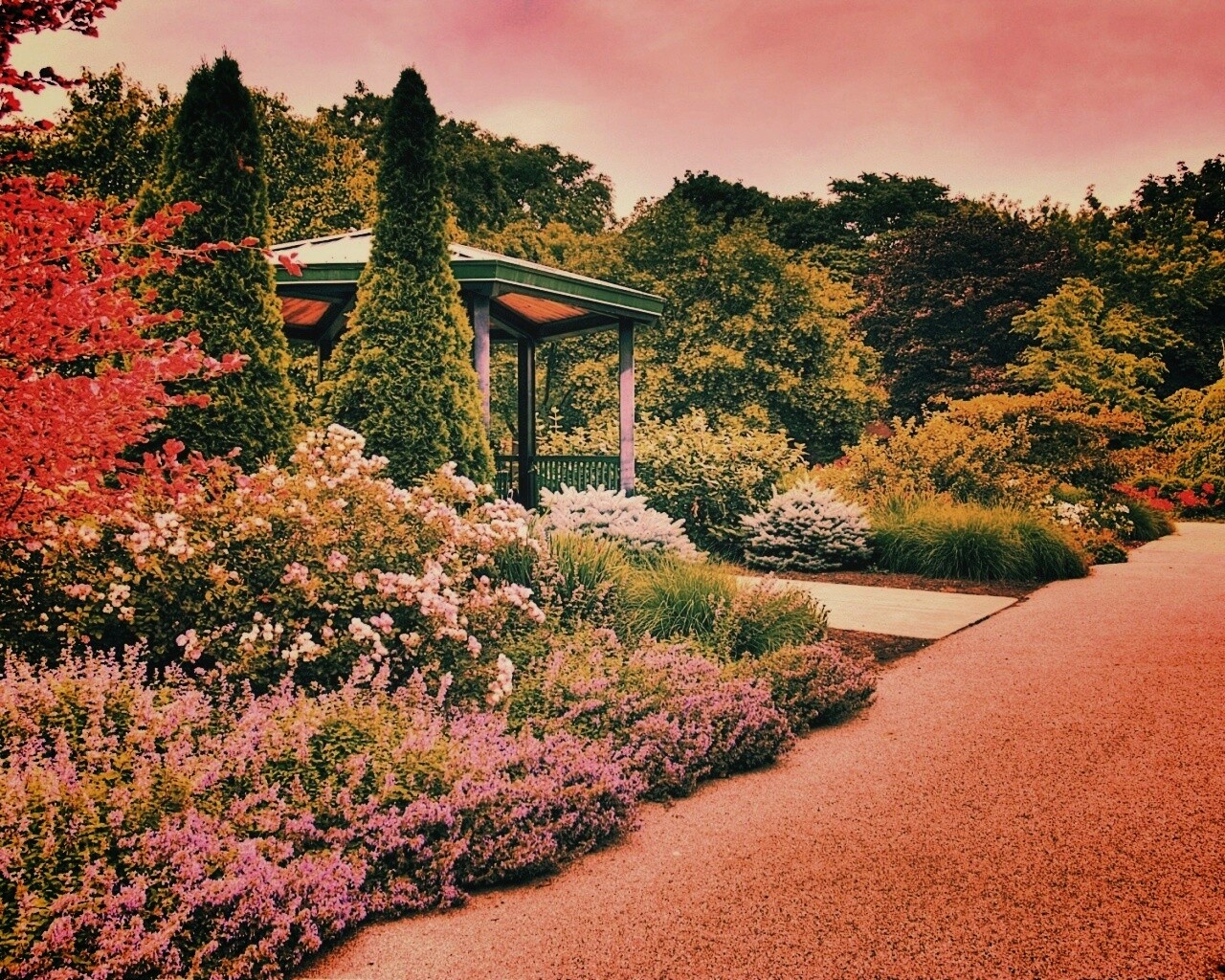 Ландшафтный дизайн обои