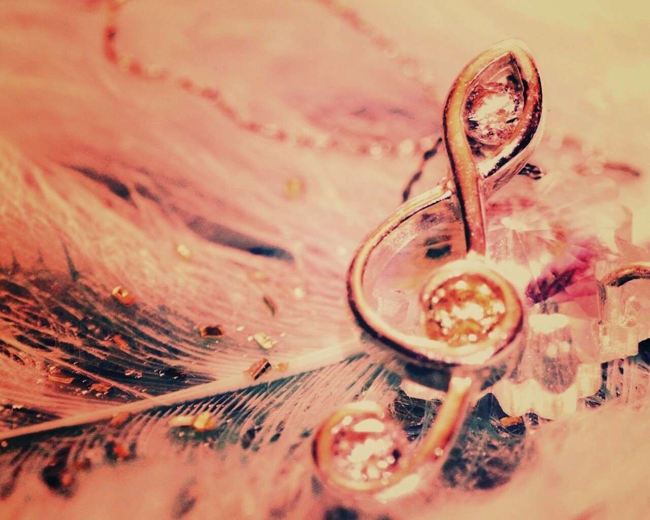 Скрипичный ключик обои