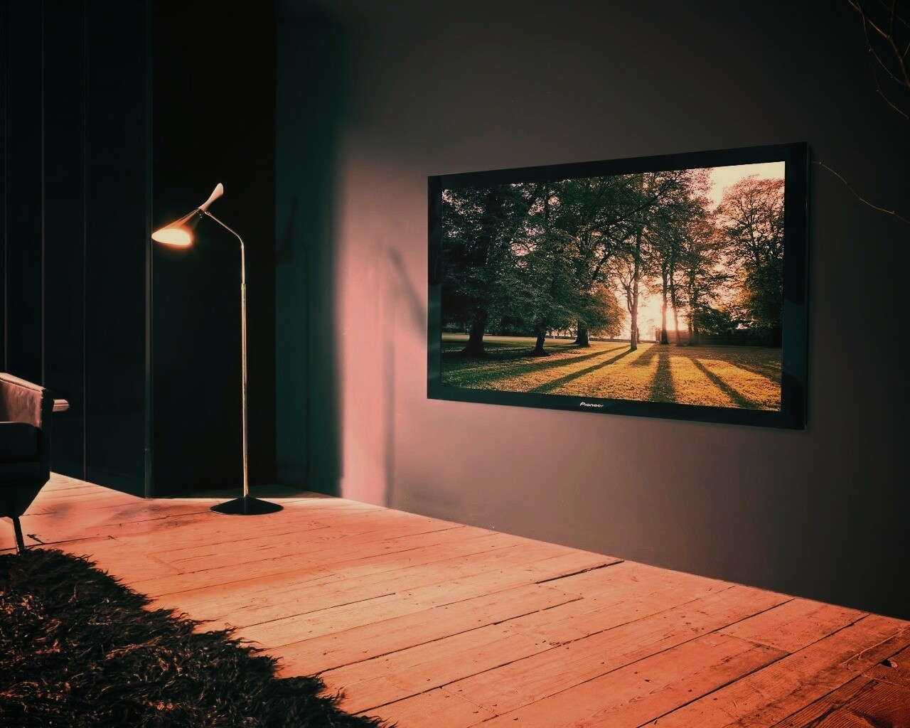 Интересный интерьер квартиры в минималистическом стиле обои