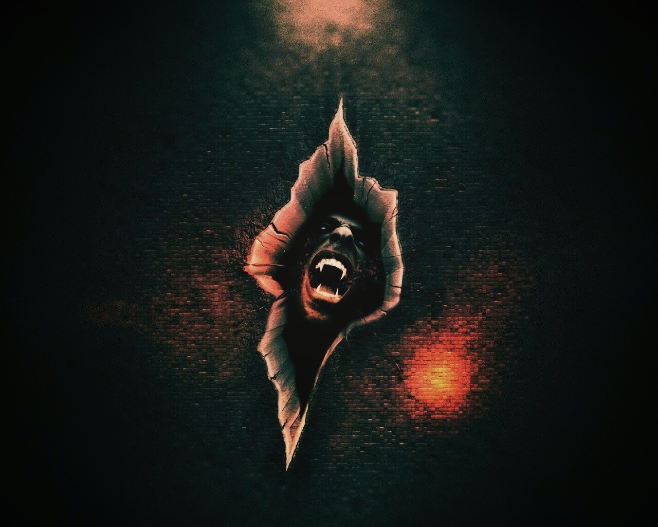 Монстр из ращелины обои