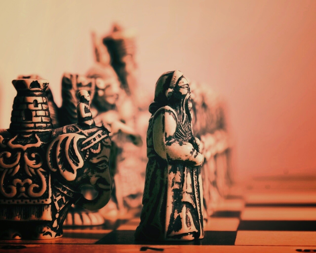 Китайские шахматы обои