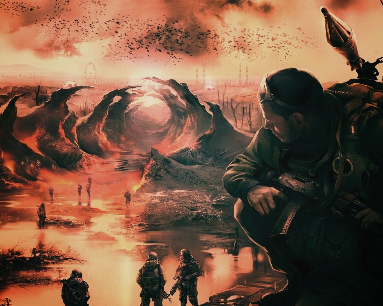 Сталкер обои