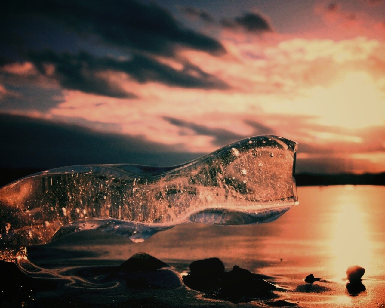 Водяная абстракция обои