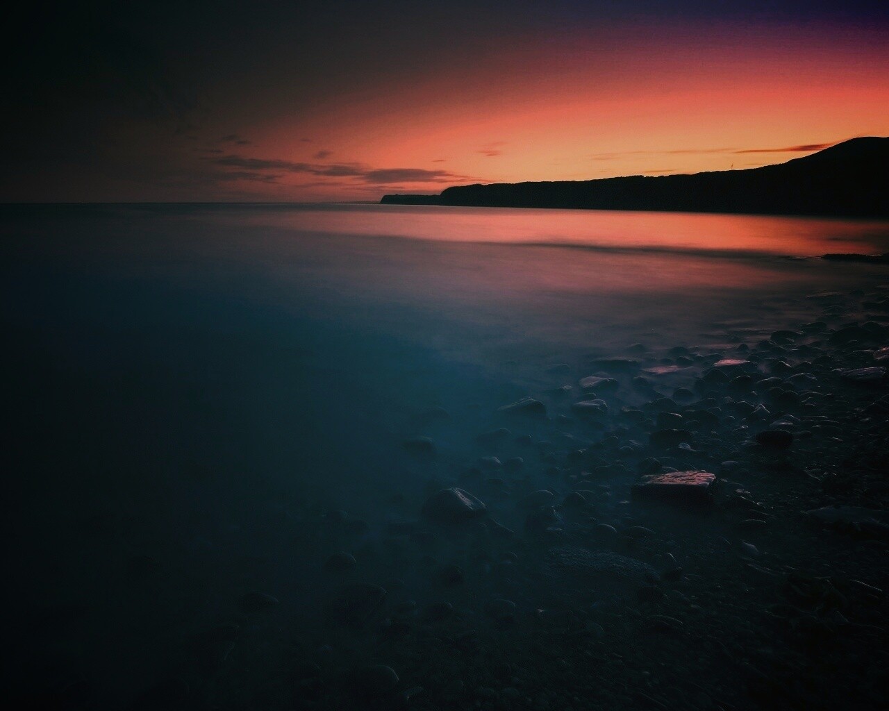 Последние лучи солнца обои