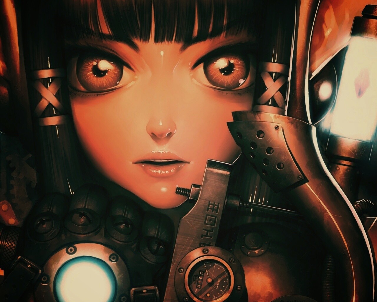 Технологичная лоли обои