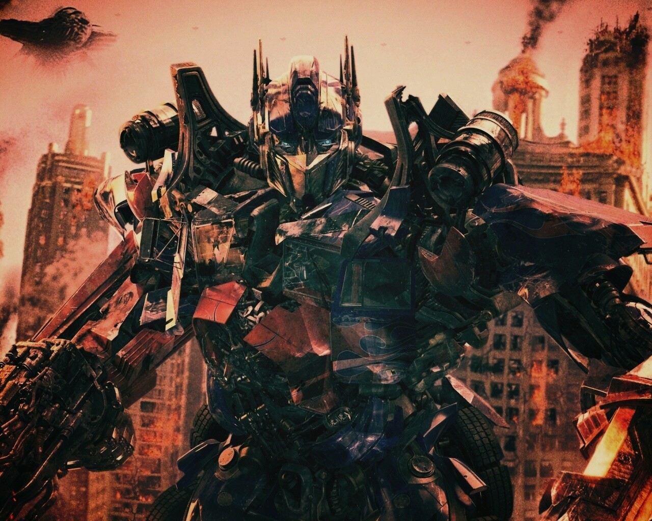 Оптимус прайм обои