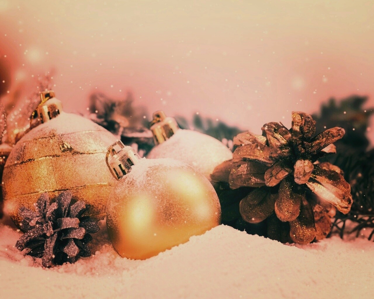 Новогодний натюрморт обои