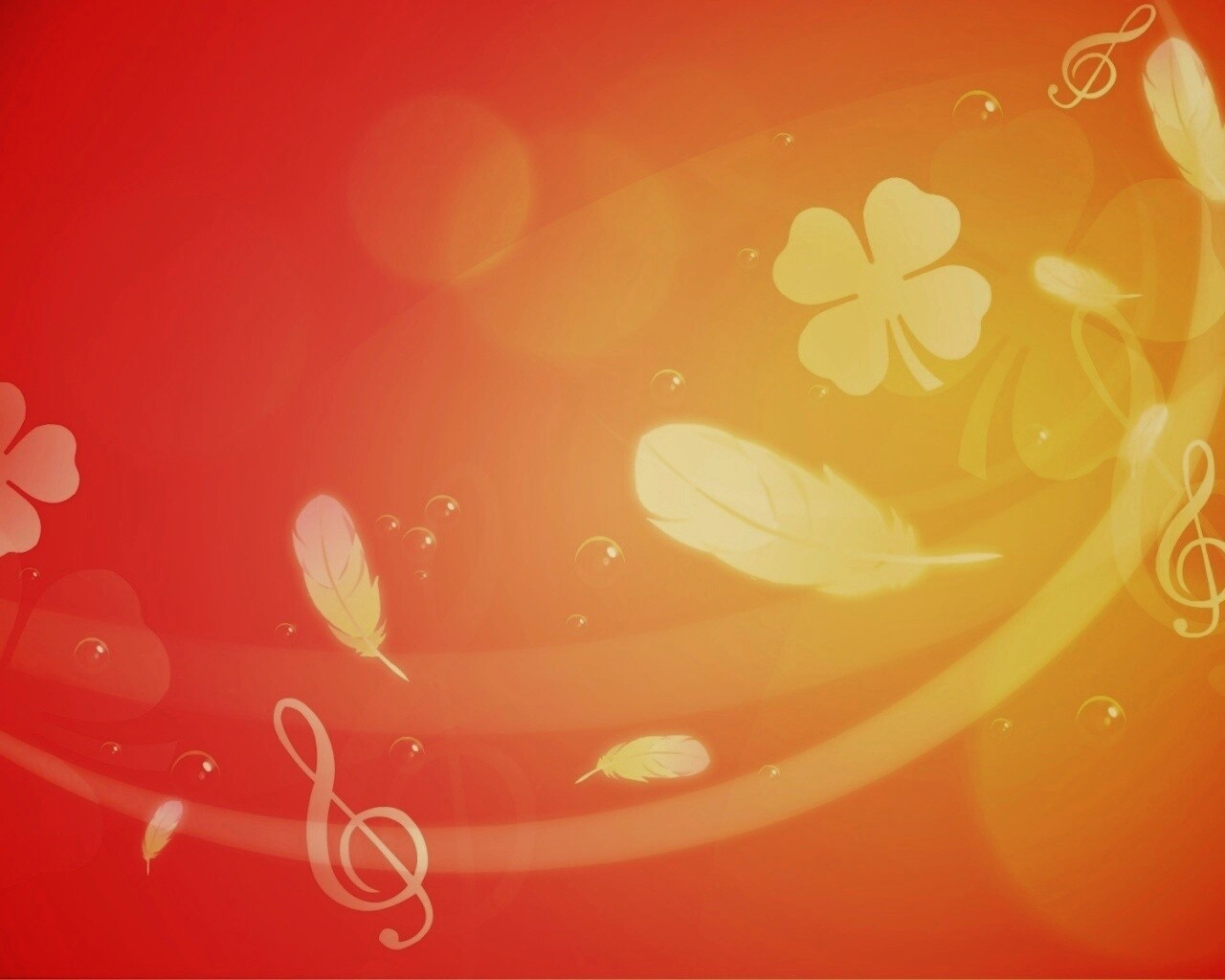 Тёплая энергия света обои