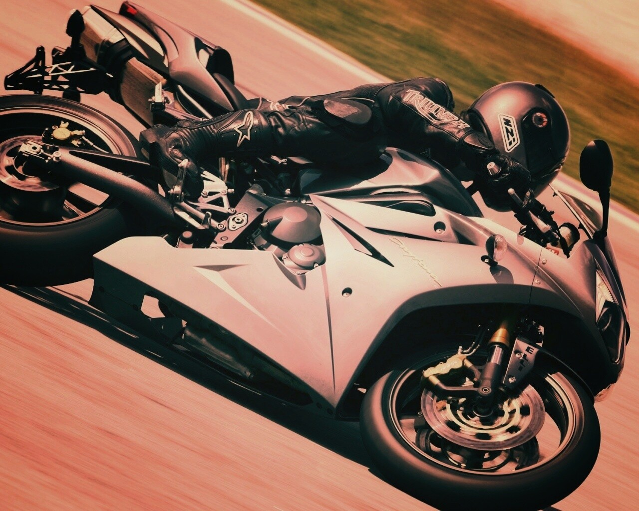 Мотогонка обои