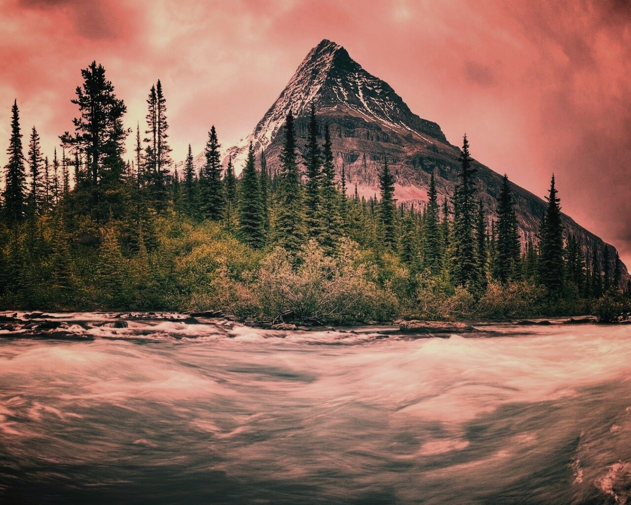 Волшебный пейзаж обои