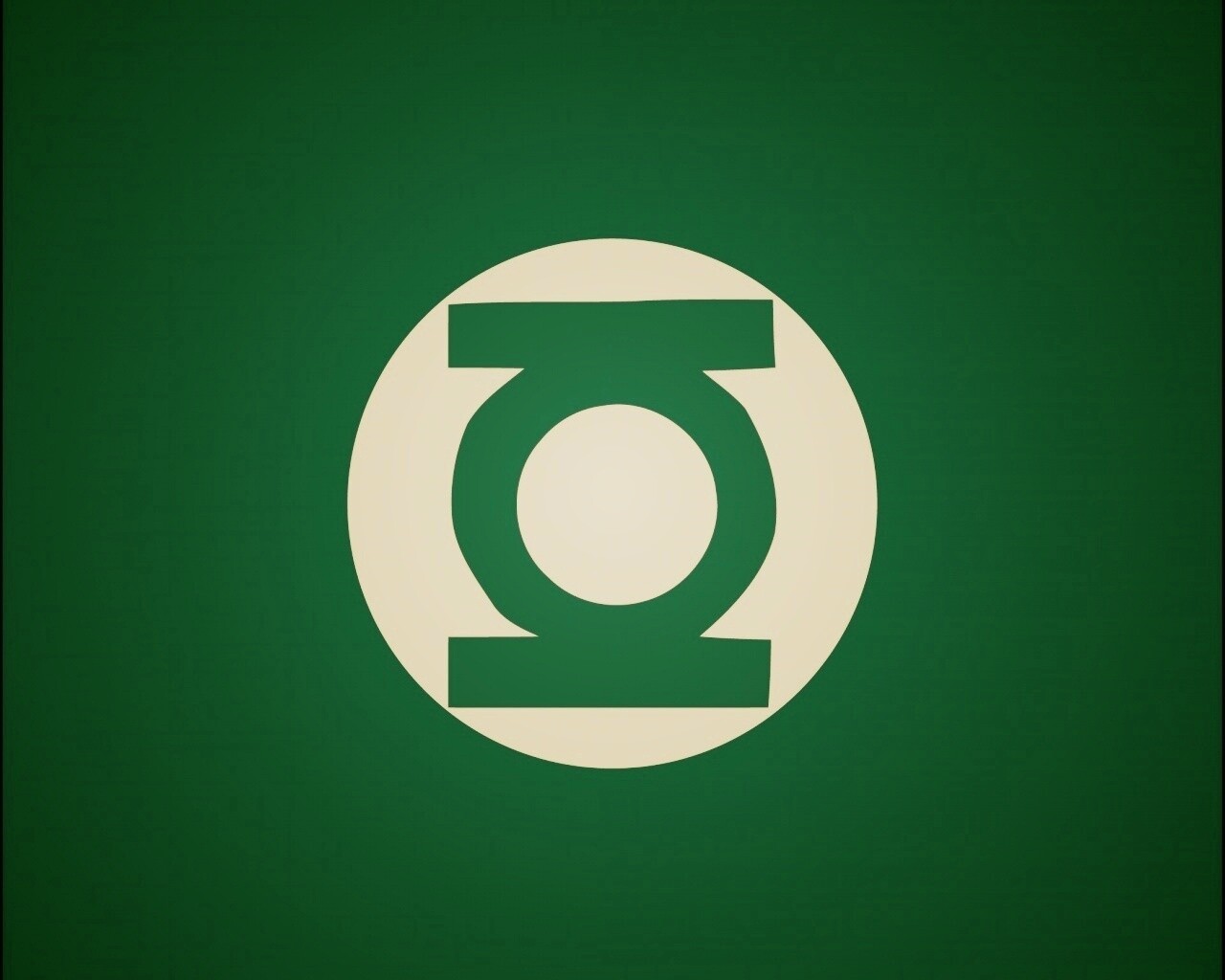 Знак Зеленого фонаря обои