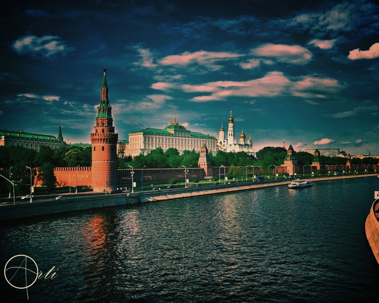 Московский кремль обои