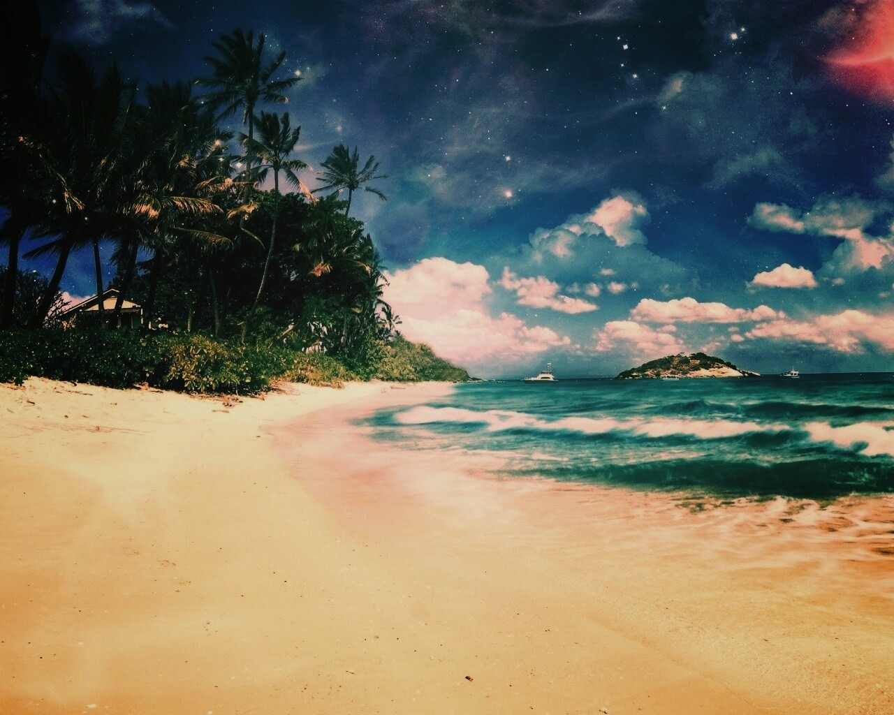 Райское побережье обои