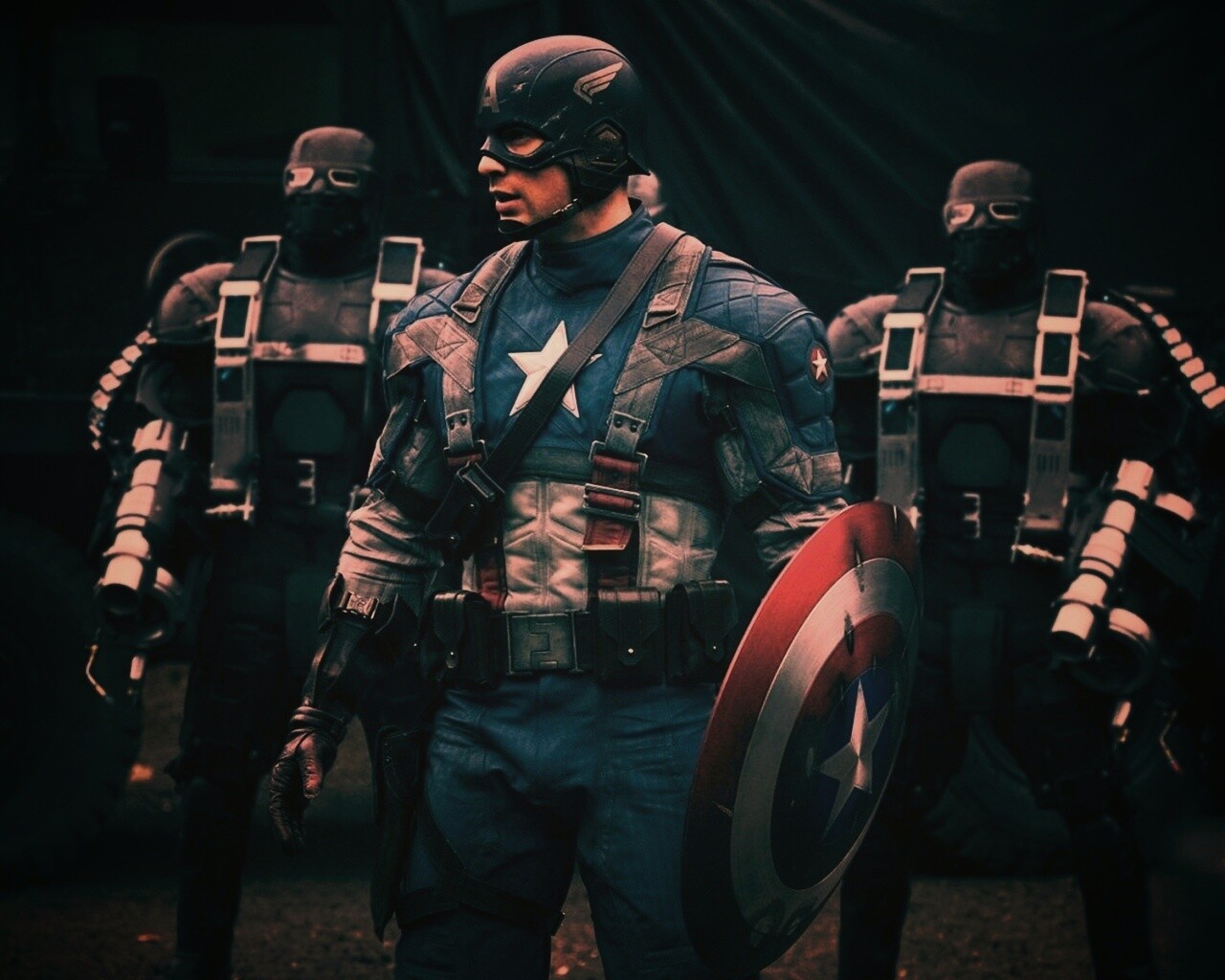 Капитан Америка обои