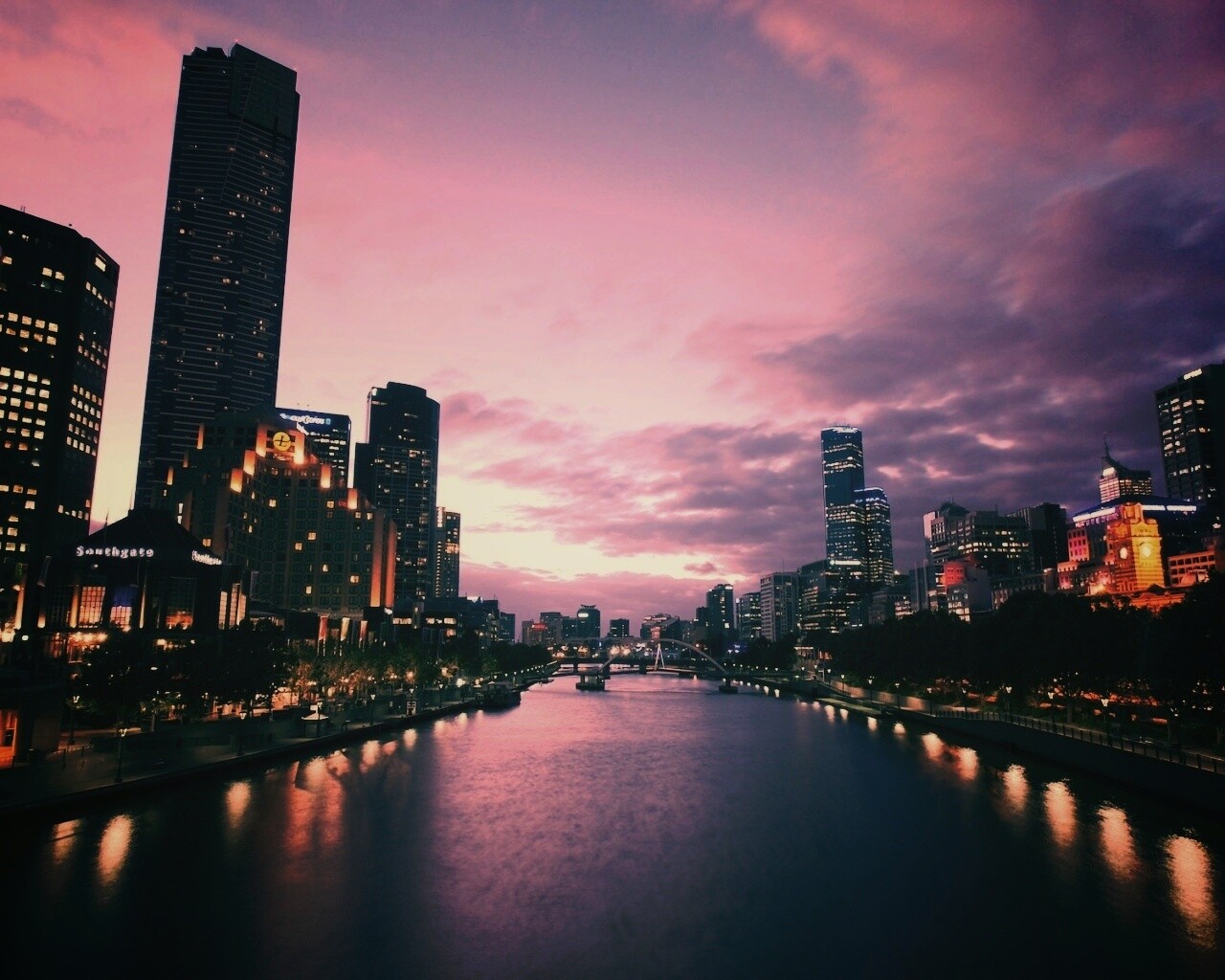 Застывший город обои