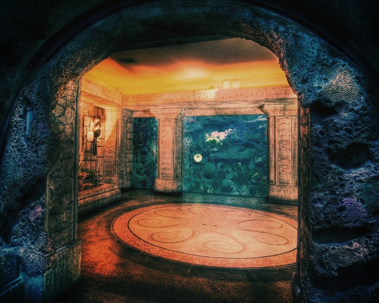 Аквариум обои