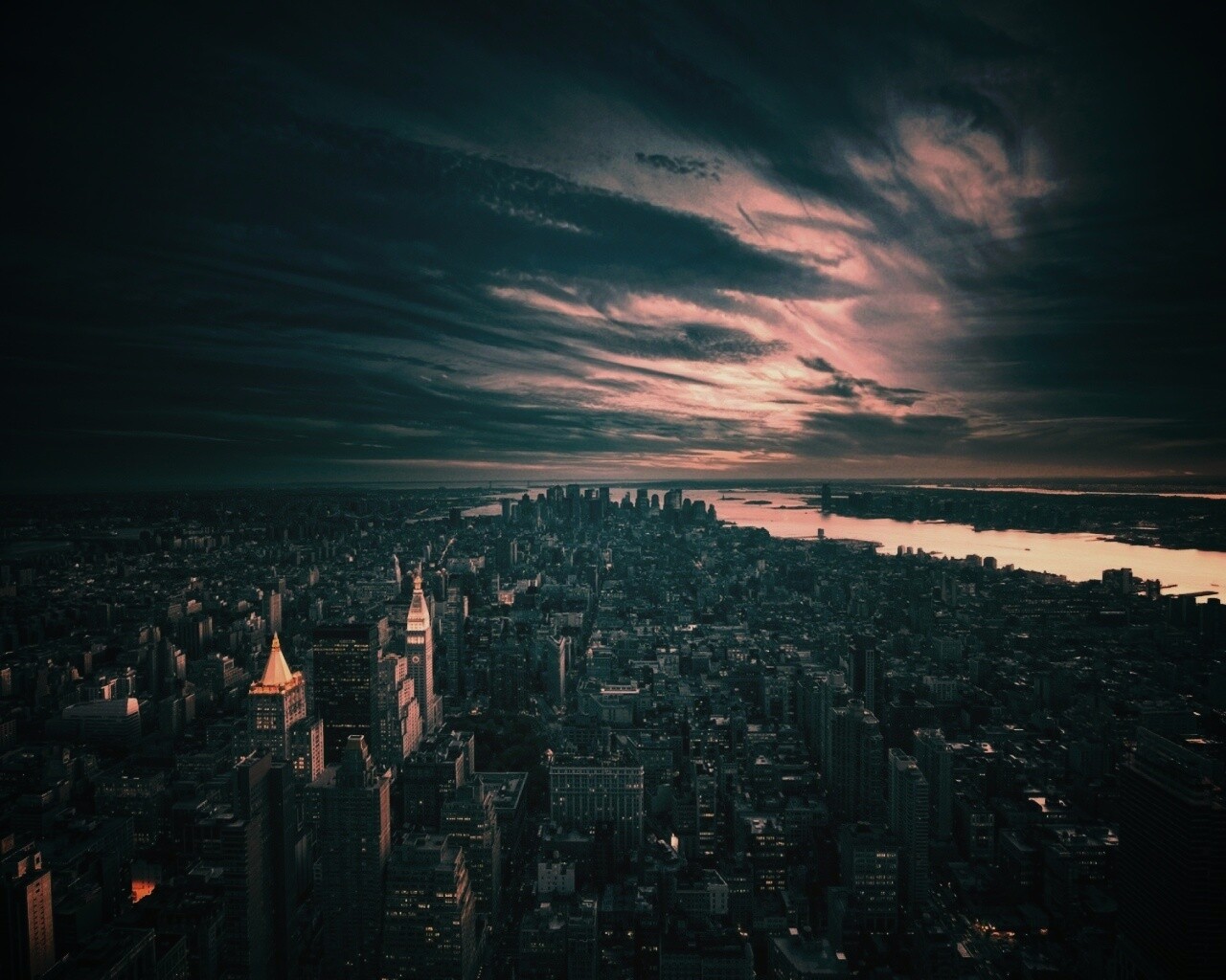 Лондон сверху обои