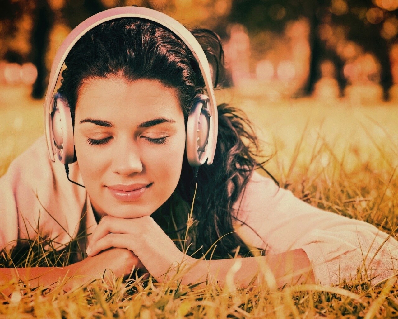 Наслаждение музыкой обои